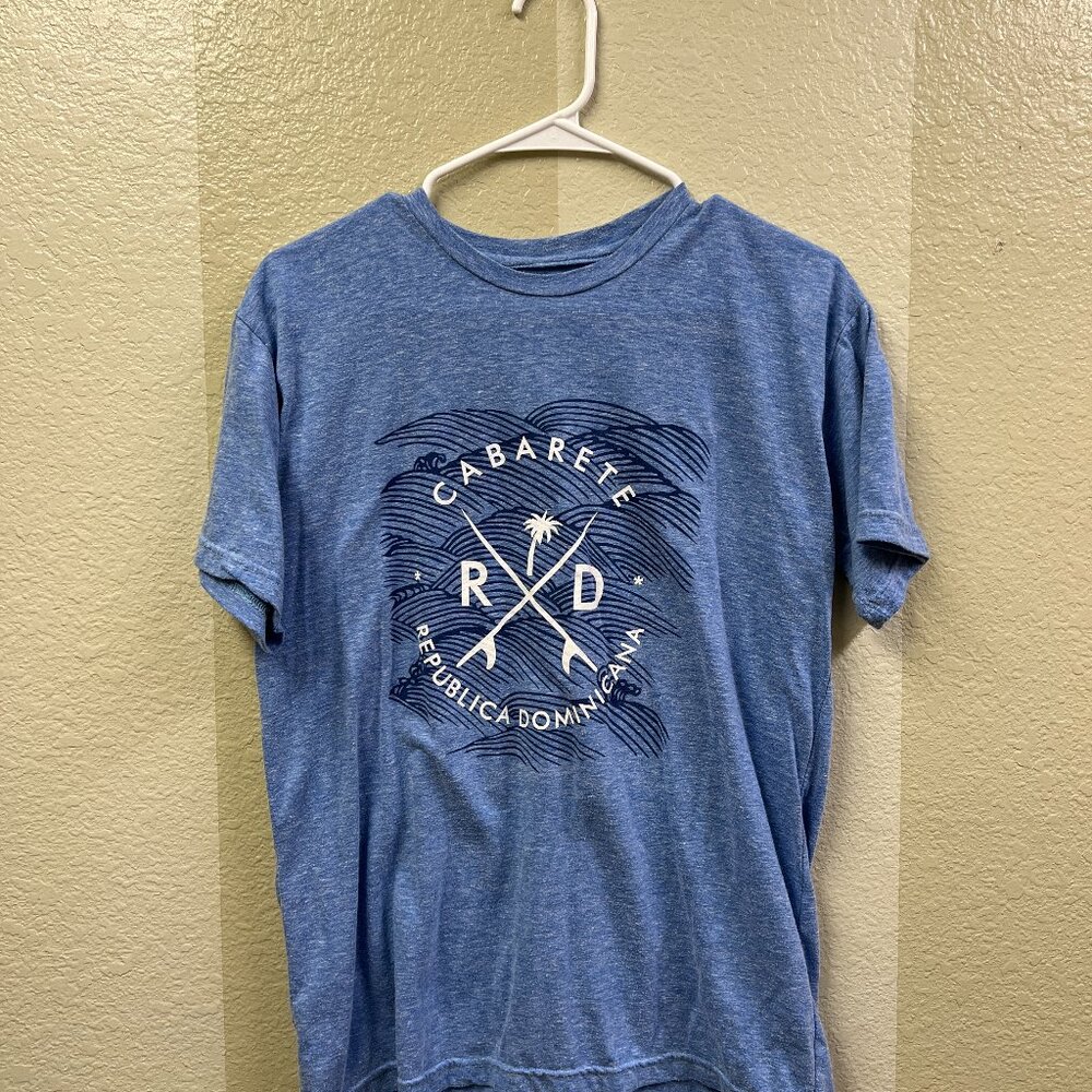 Men's Cabarete Dominican Republic 100% Cotton T-Shirt Size - Large